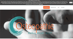 Desktop Screenshot of osteopathie-in-achim.de